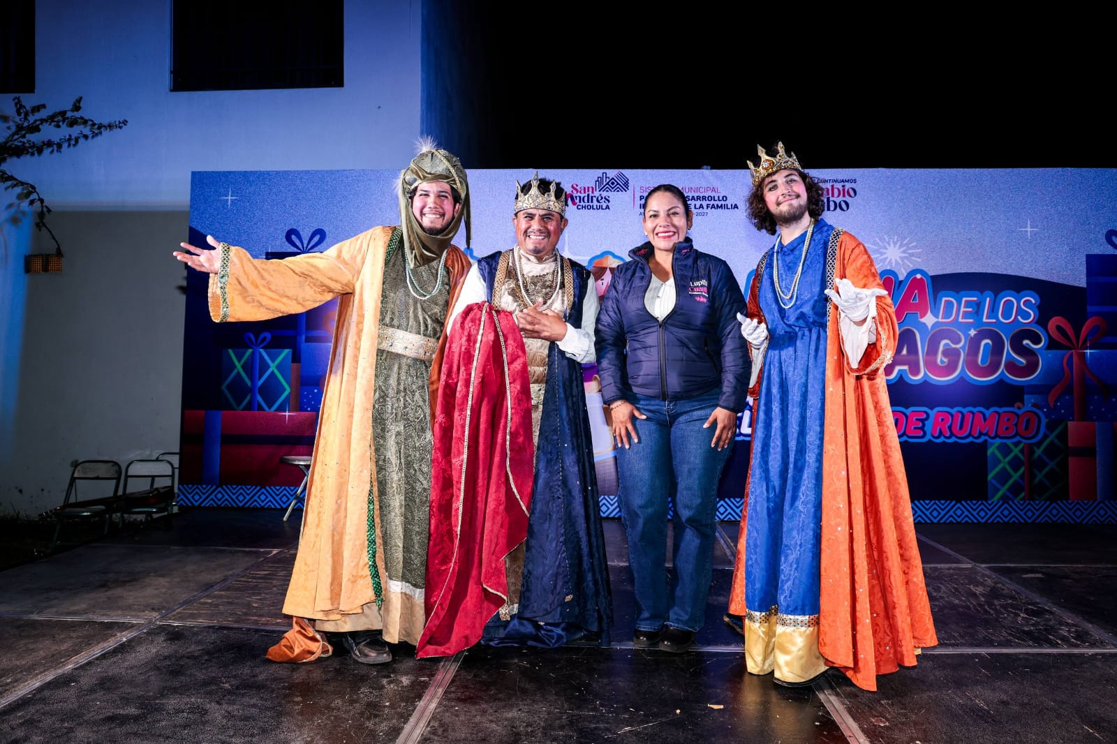 La magia de los Reyes Magos recorre San Andrés Cholula