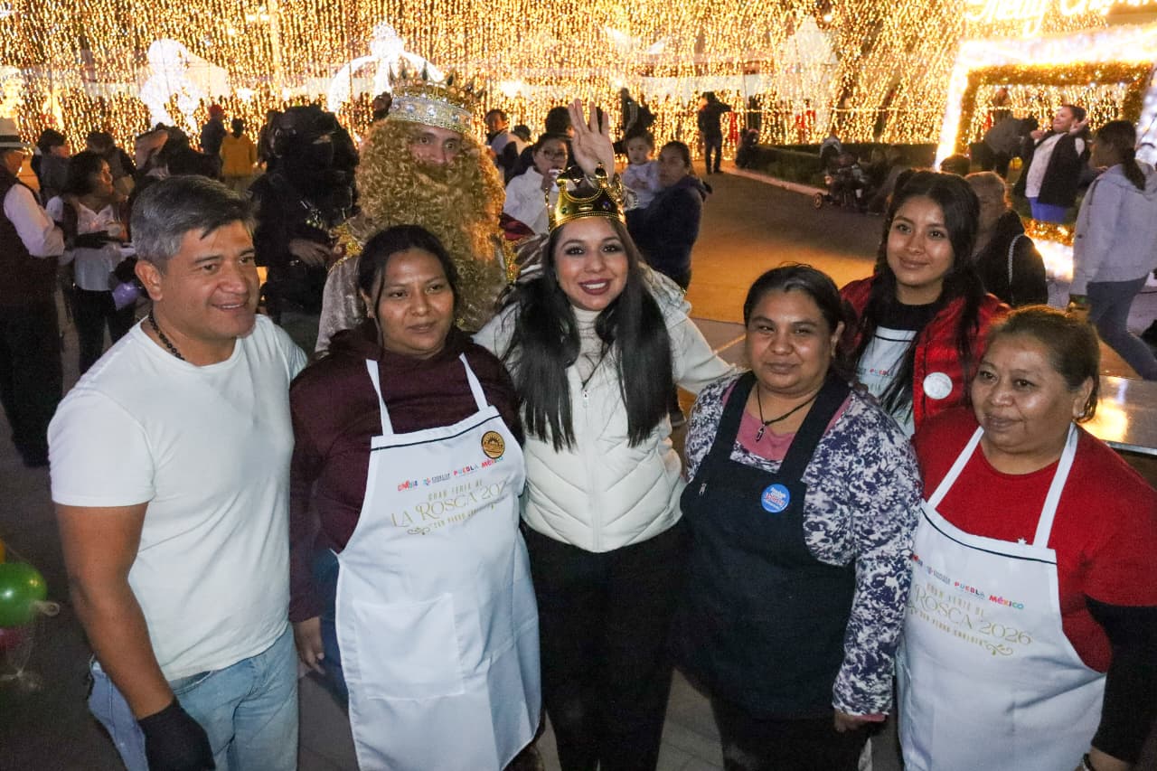 Da inicio Tonantzin Fernández a la Caravana de la Transformación en San Pedro Cholula