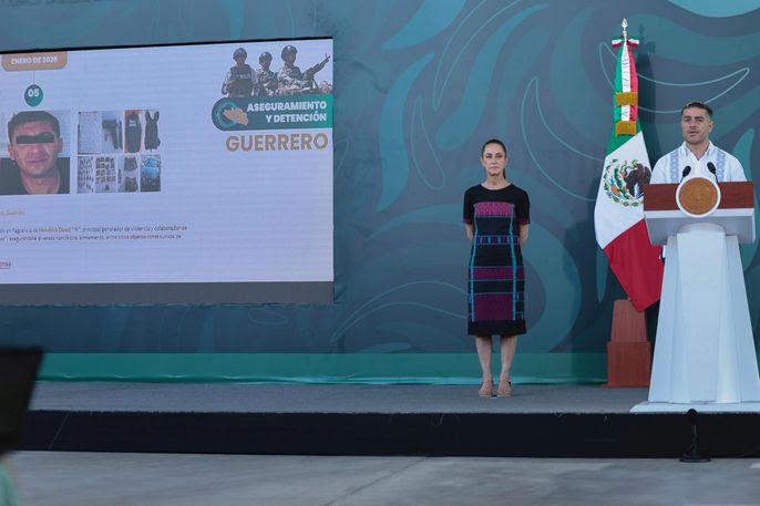 Sheinbaum destaca histórica reducción de homicidios en Guerrero y Acapulco