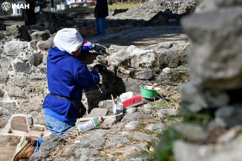 Tizatlán se renueva: avanzan trabajos clave para salvar su herencia prehispánica