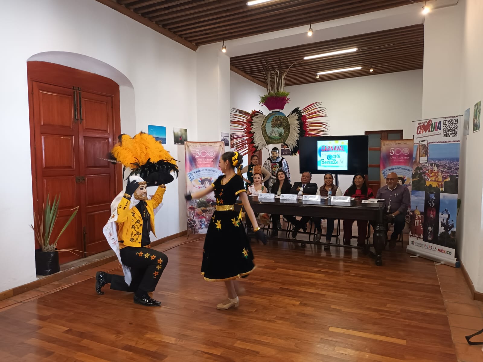 Invitan desde San Pedro Cholula al Carnaval Tlaxcala 2026 como símbolo de identidad y tradición regional