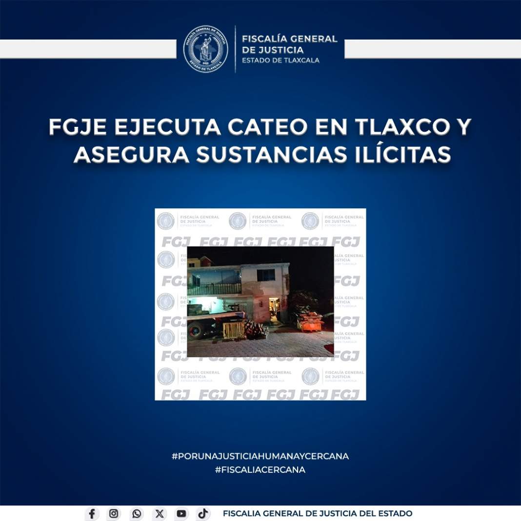 Cateo en Tlaxco destapa presunto punto de sustancias ilícitas