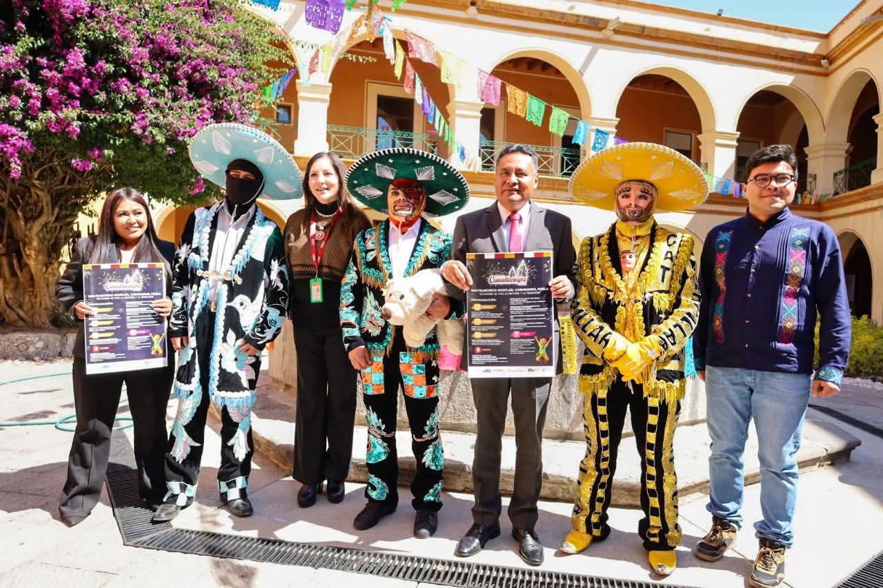 Presentan programa cultural y tradicional de San Francisco Ocotlán 