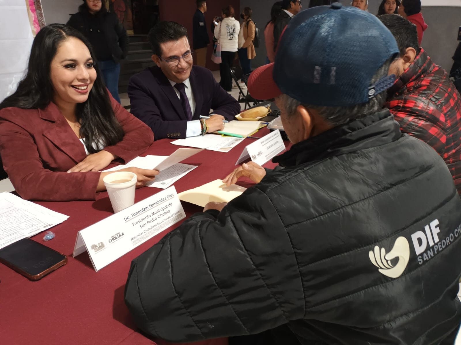 “Tenemos una presidenta que siempre nos recibe con los brazos abiertos”: beneficiaria del Miércoles del Pueblo