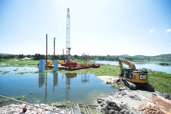 Confirman accidente en construcción de nuevo puente La Panga