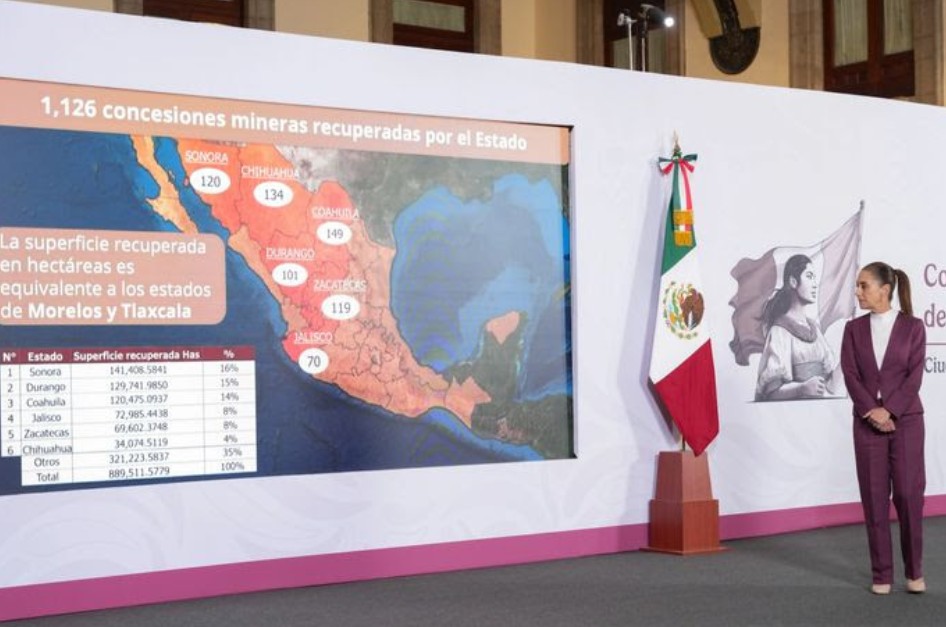Recuperan más de mil concesiones mineras en México