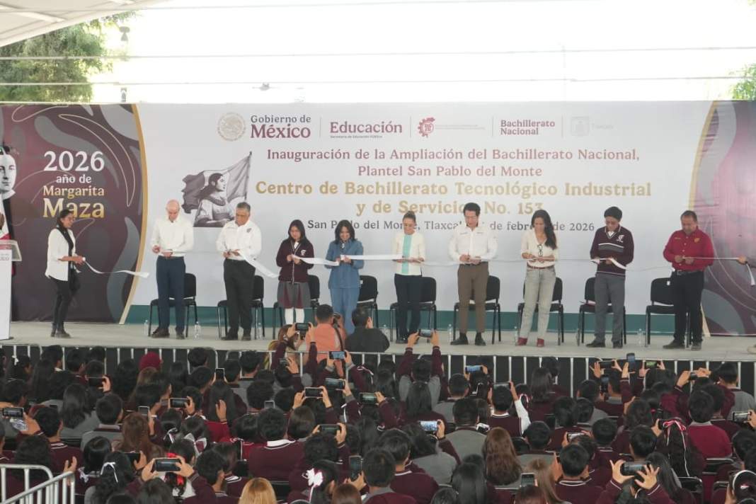 Sheinbaum impulsa mega ampliación educativa en Tlaxcala