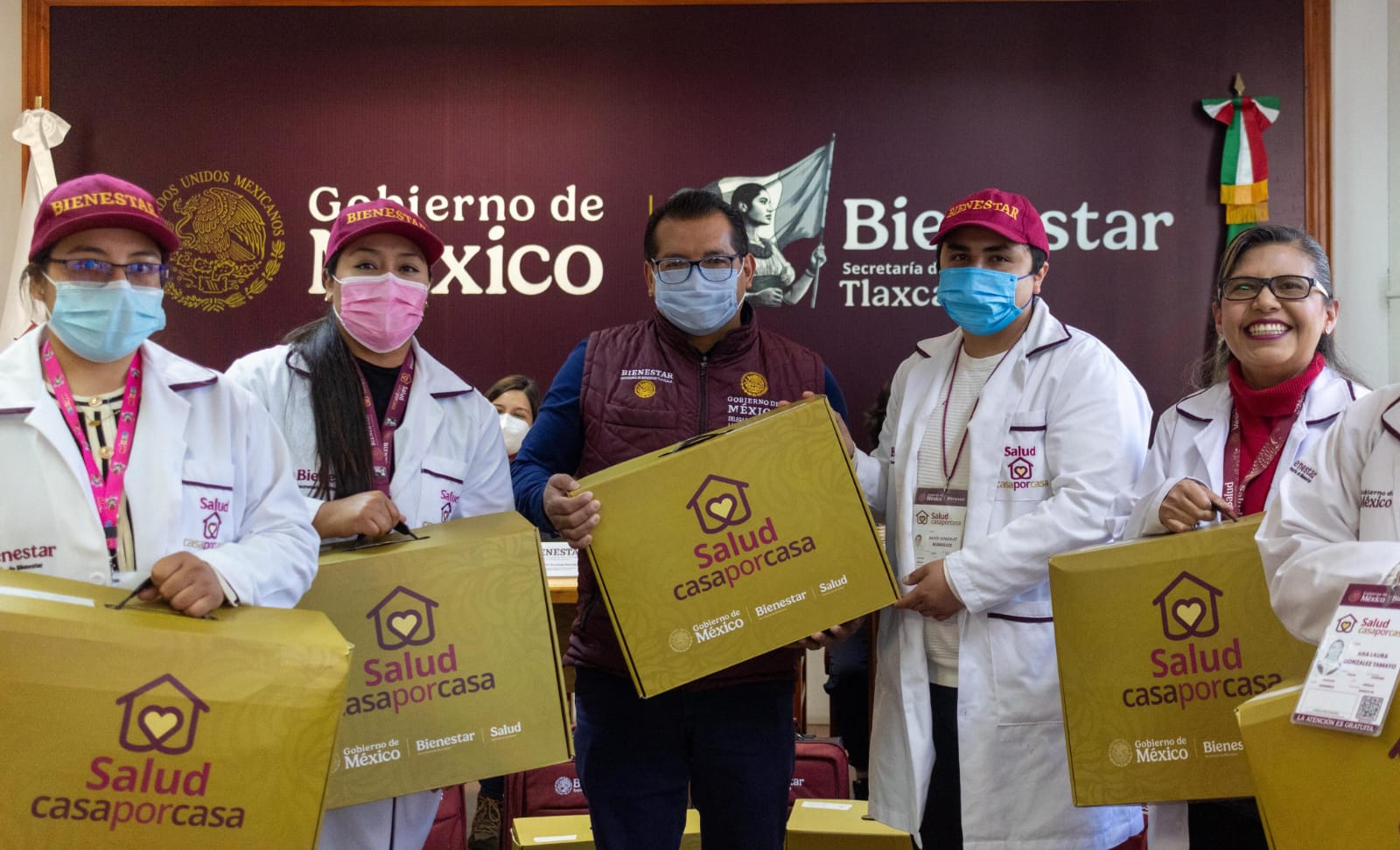 Fortalecen el programa “Salud Casa por Casa” en Tlaxcala con equipamiento médico
