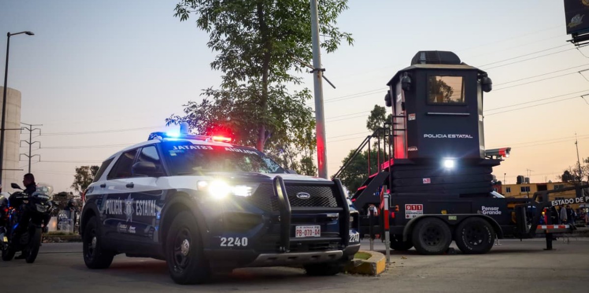 Refuerzan vigilancia en zonas de alta afluencia en Puebla