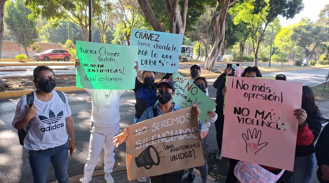 Trabajadores de Sese México alzan la voz en Puebla