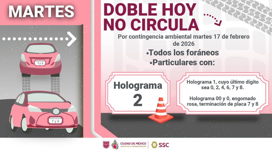 ¿Sigue la Contingencia Ambiental este 17 de febrero en CDMX?