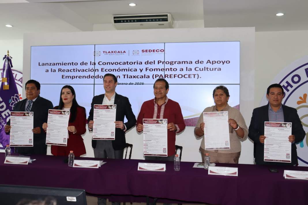 Tlaxcala impulsa a emprendedores con 5.6 mdp y 455 apoyos directos