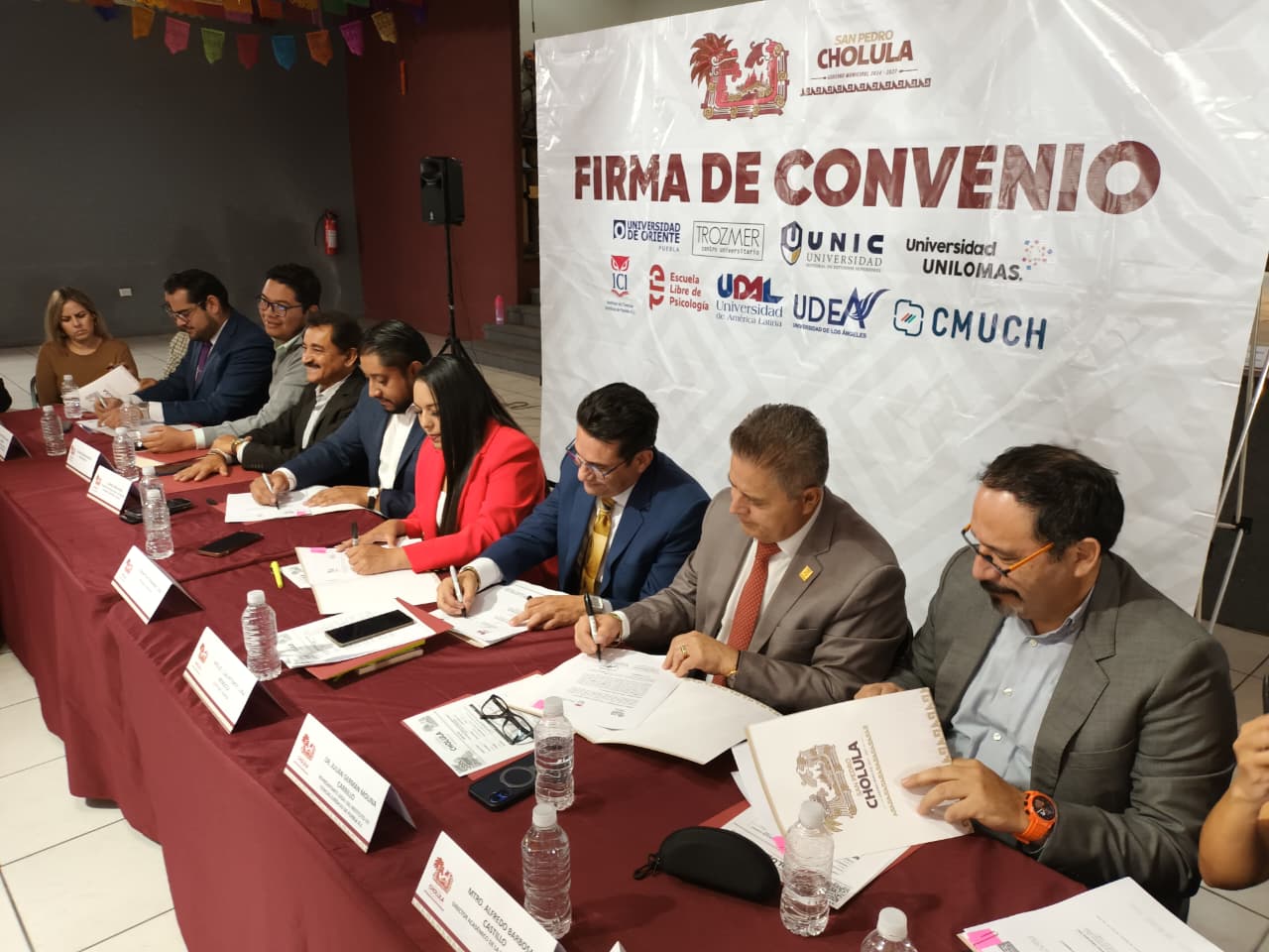 Tonantzin Fernández fortalece vinculación académica con universidades poblanas