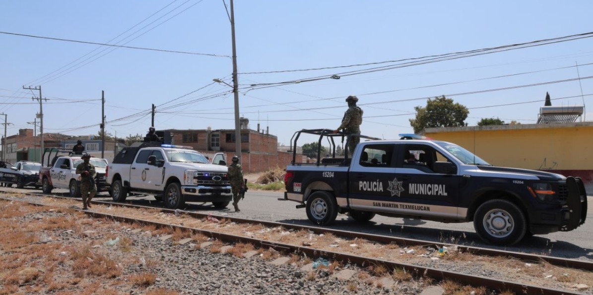 Refuerzan seguridad en puntos estratégicos de Texmelucan
