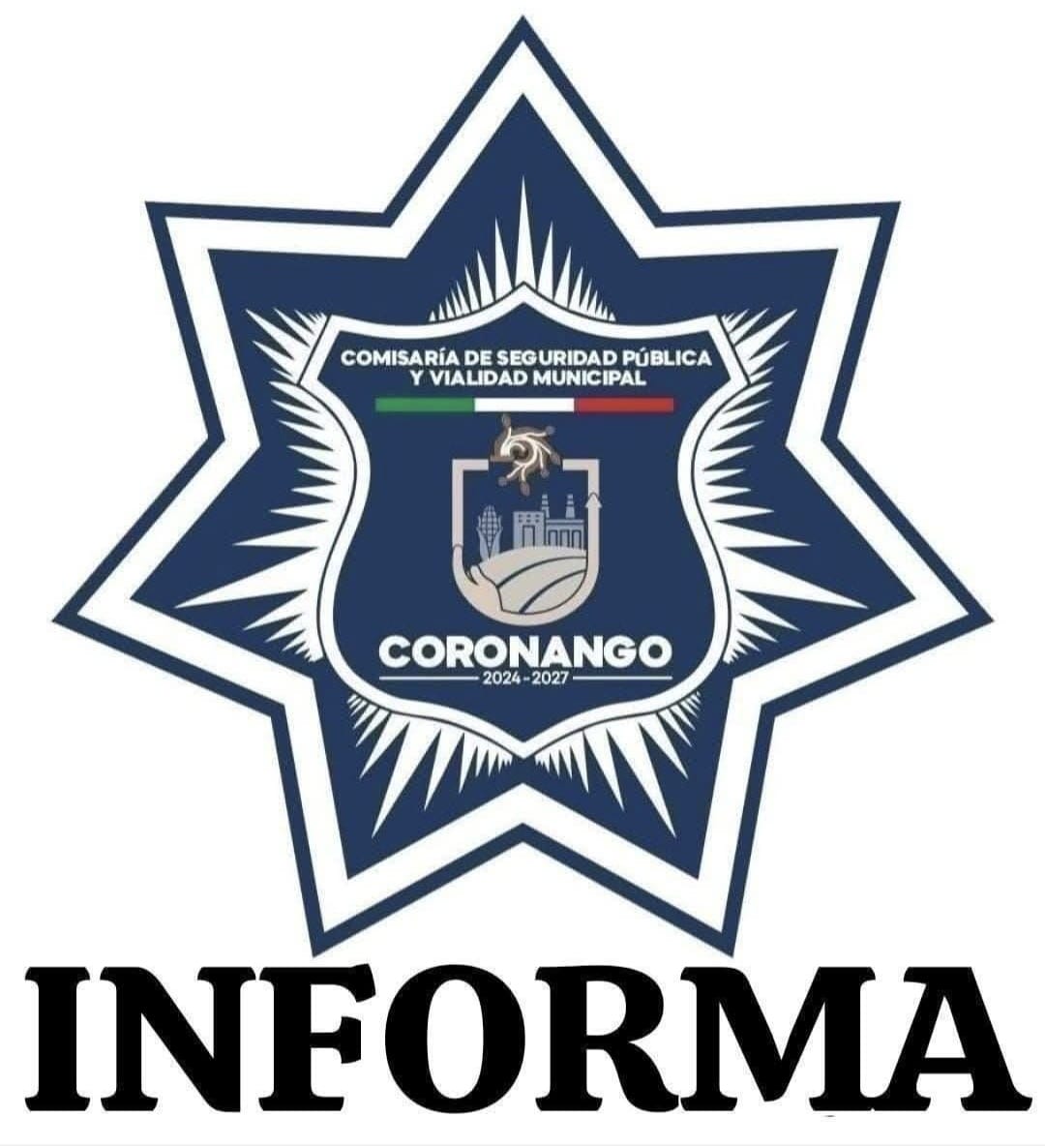 COMUNICADO-Coronango refuerza seguridad