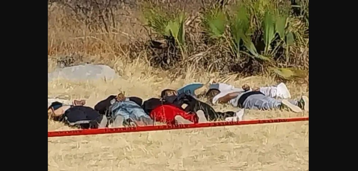 Hallazgo de seis cuerpos en Huehuetlán El Grande