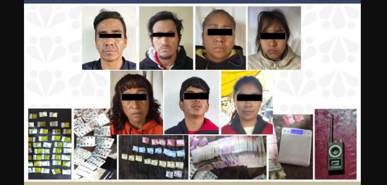 Operativo interinstitucional golpea al narcomenudeo en Texmelucan