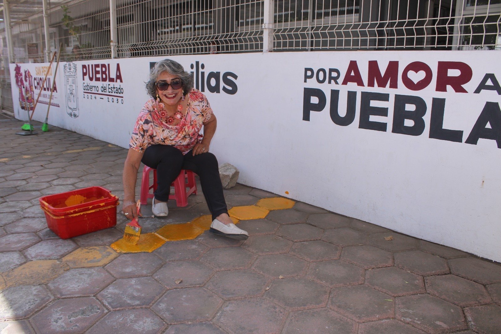 Encabeza Lupita Fernández faena comunitaria en el DIF Municipal