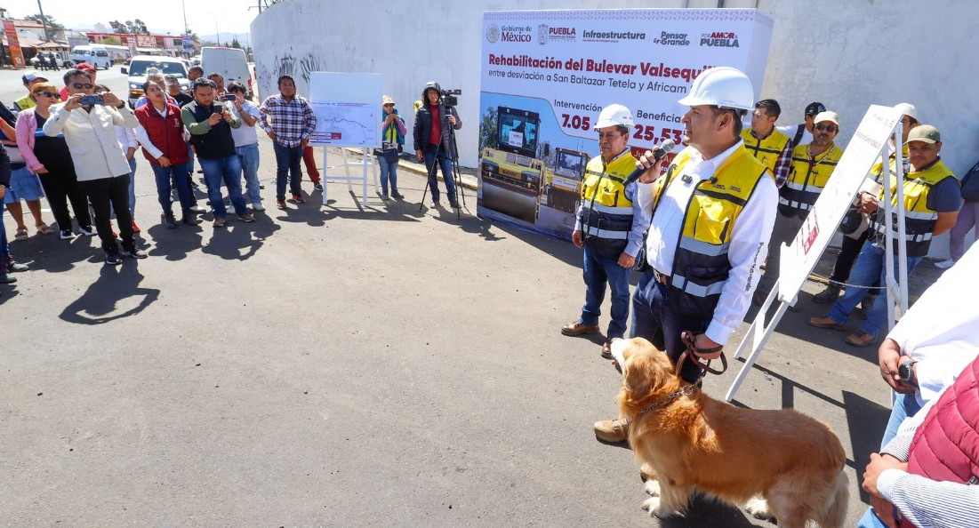 Una obra estratégica que conecta al sur de Puebla