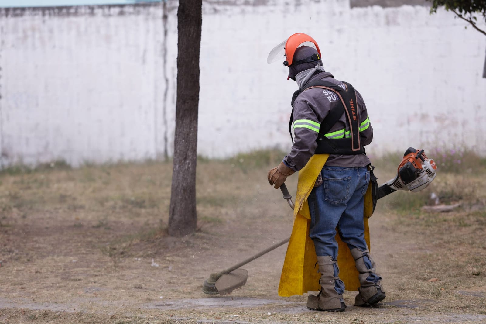 Mejora Lupita Cuautle imagen urbana en Delegación Atlixcáyotl