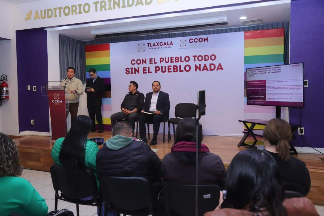 Presentación del proyecto de simplificación de trámites en Tlaxcala