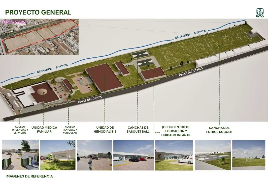 Vecinos en Santa Cruz Guadalupe aprueban proyecto integral de salud del IMSS