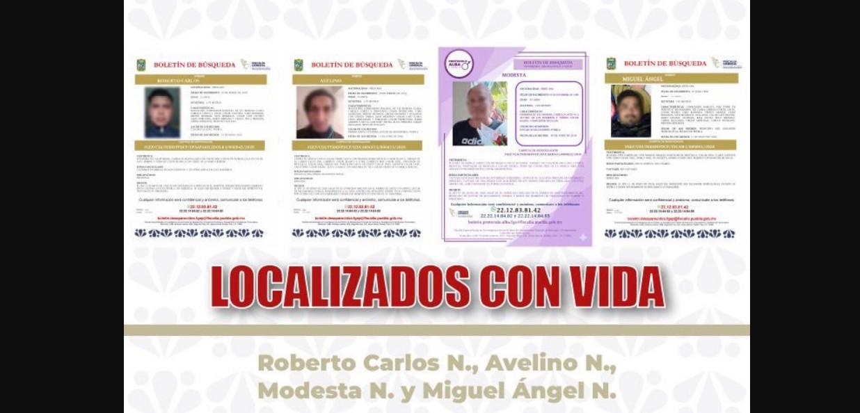 Personal de la Fiscalía de Puebla durante labores de búsqueda de personas.