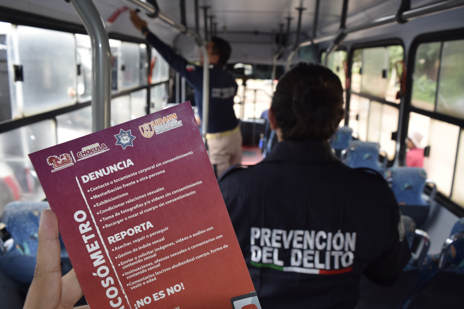 Impulsa Tonantzin Fernández acciones para prevenir el acoso en el transporte público 