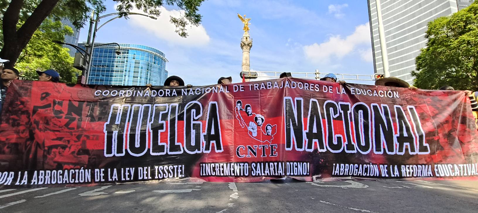 Foto de la Coordinadora Nacional de Trabajadores de la Educación
