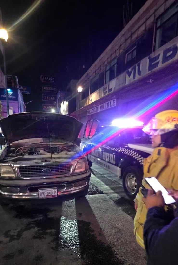 Noche caótica en Chiautempan; tres emergencias movilizan a cuerpos de seguridad