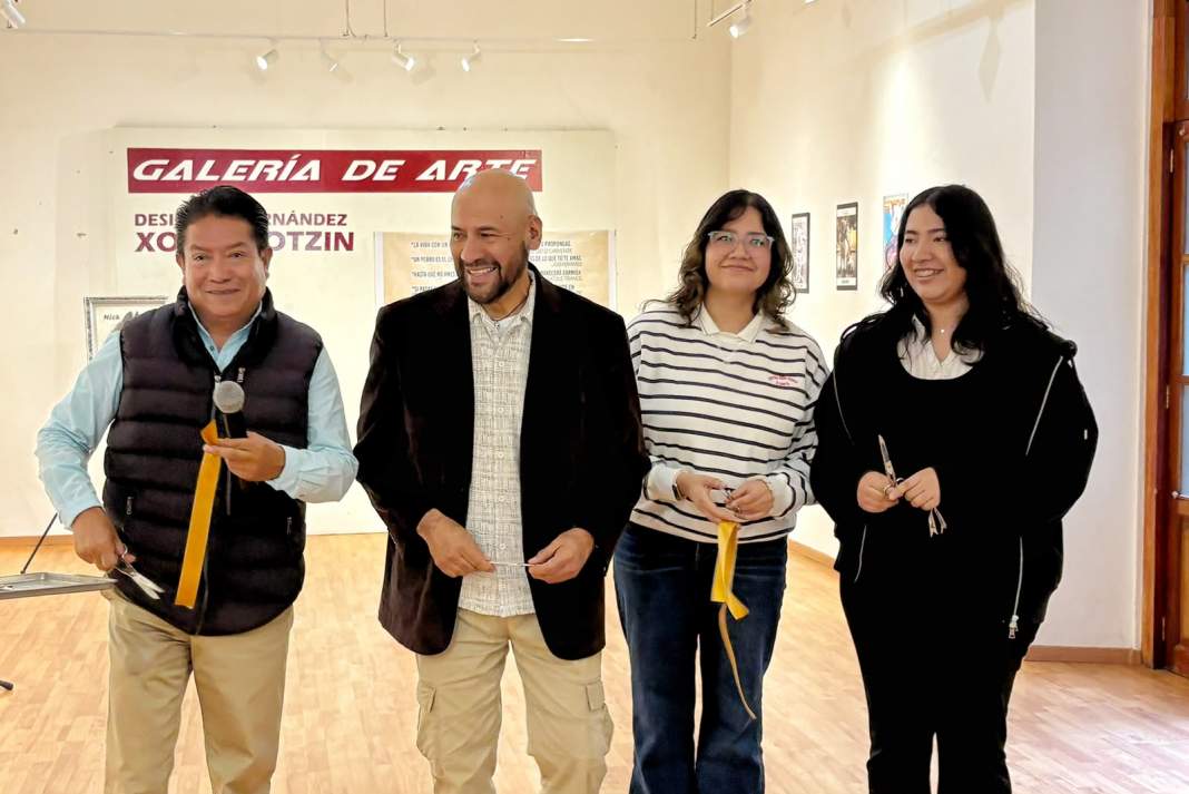 Exposición fotográfica sobre perros en galería de Tlaxcala.
