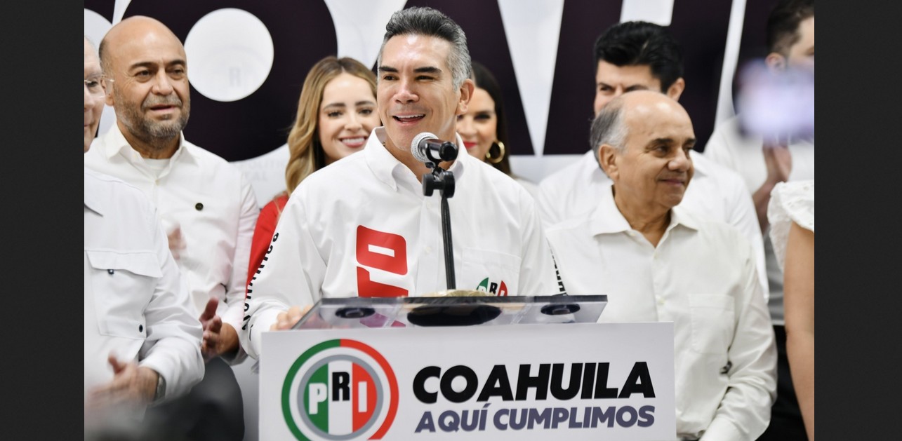 Alejandro Moreno presume carro completo del PRI en Coahuila y arremete contra Morena