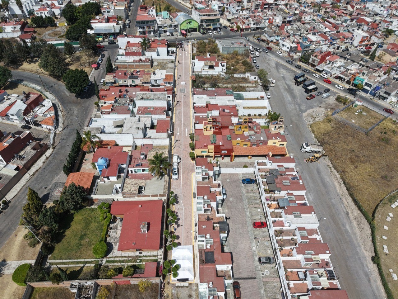 Cuautlancingo dignifica calle en Reserva Territorial Quetzalcóatl