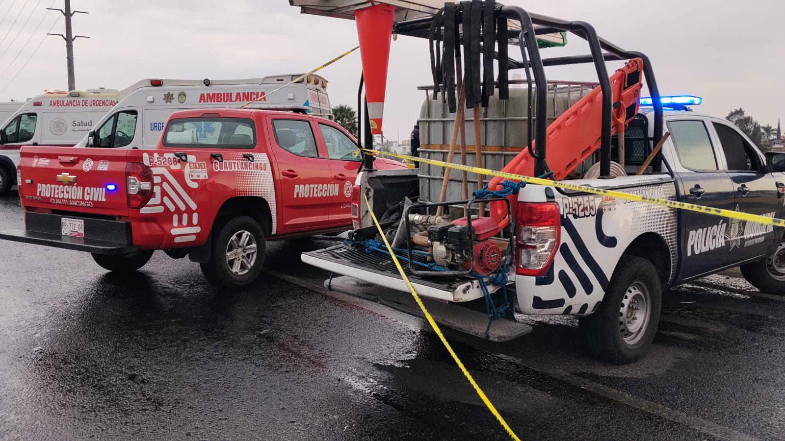Accidente vehicular en Periférico Ecológico