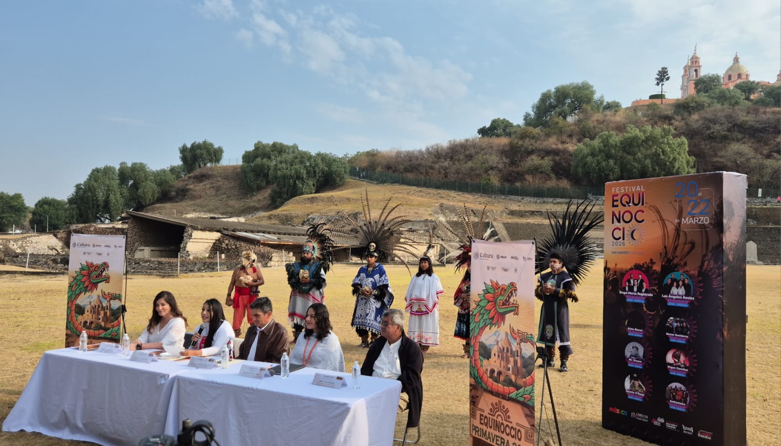 Cholula alista Equinoccio 2026 con ritual, cultura y espectáculos masivos