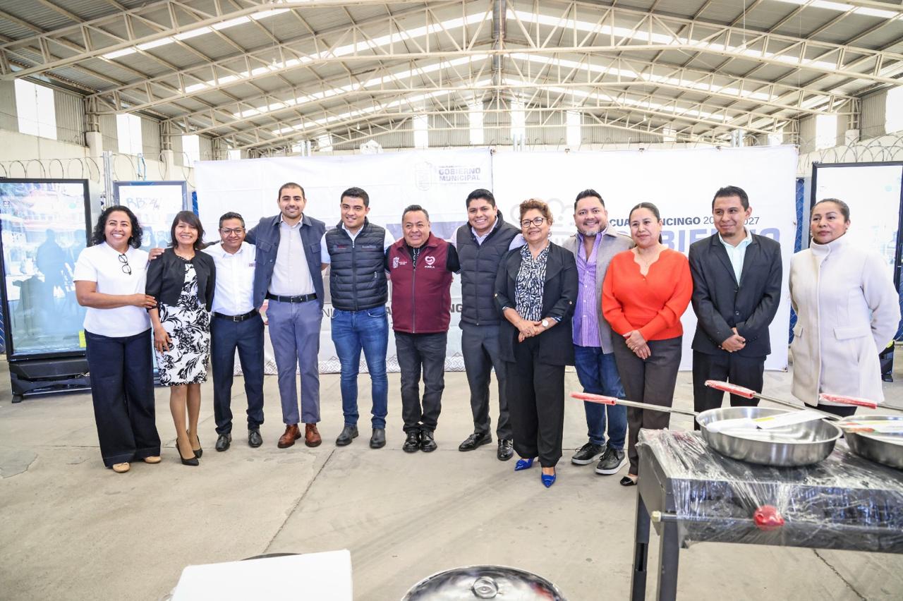 Fortalece Cuautlancingo comedores escolares