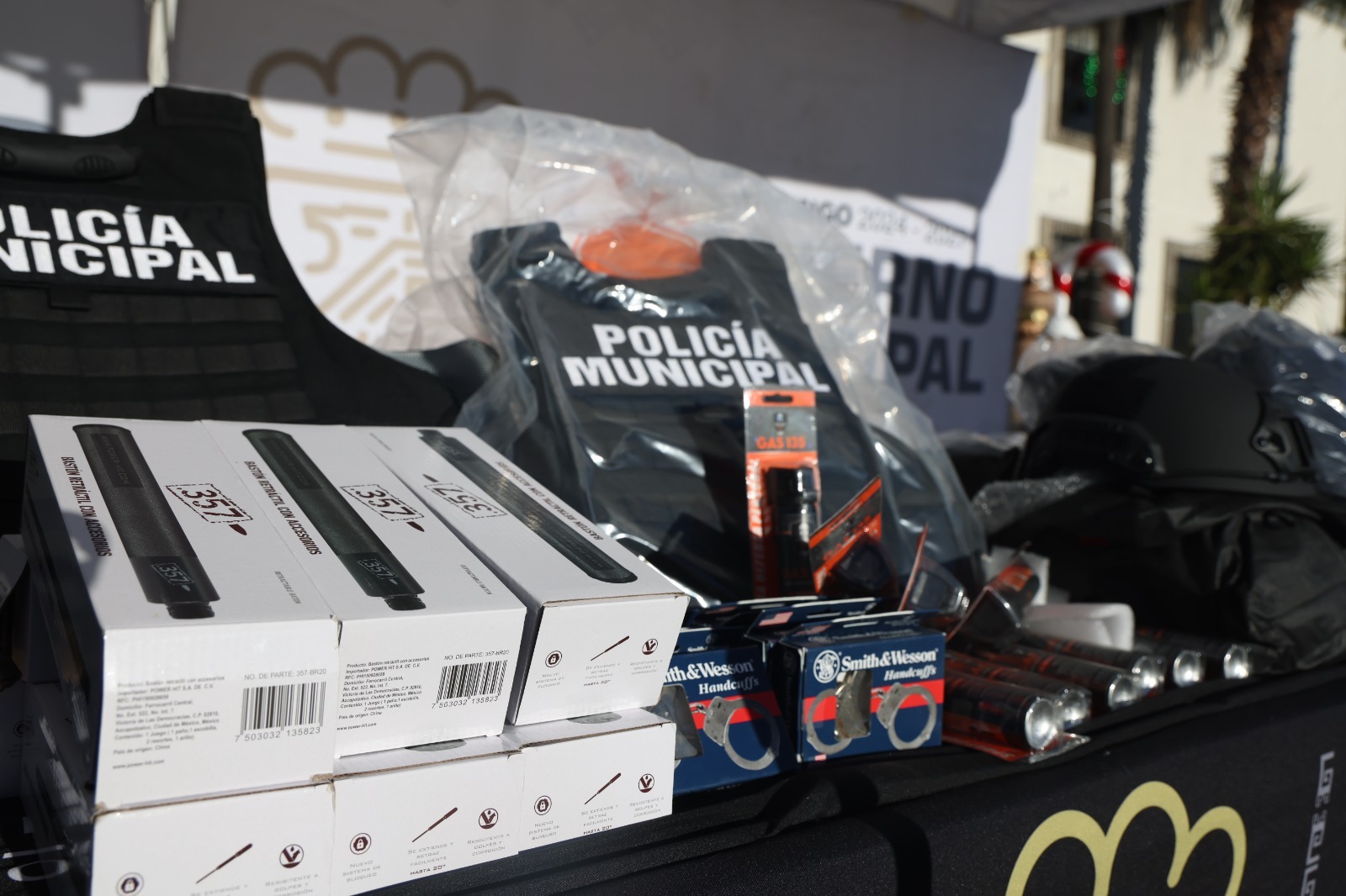 Premia federación a Cuautlancingo en seguridad pública