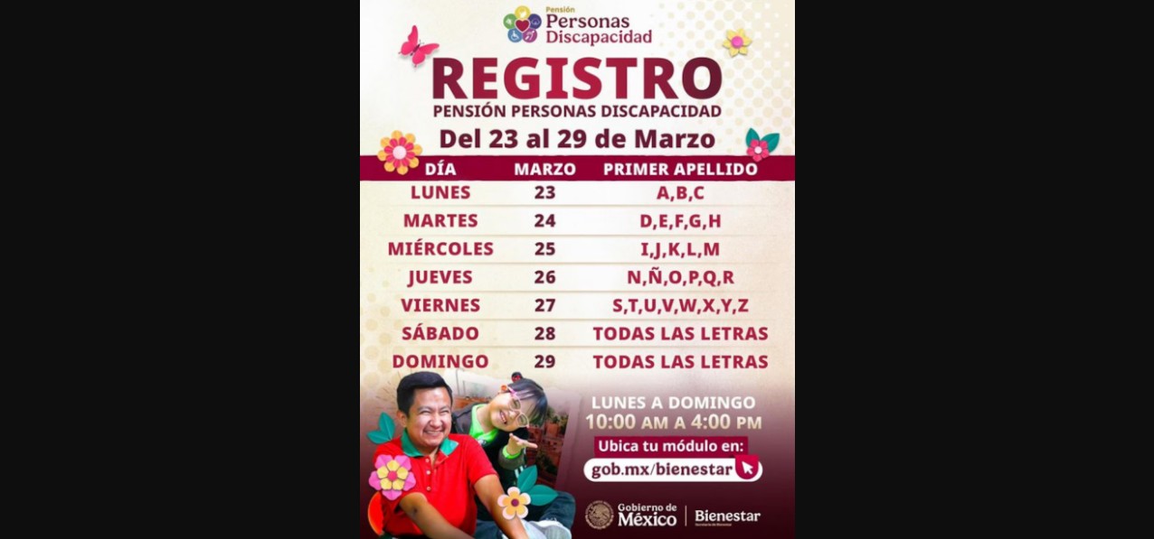 Abren registro para apoyo económico clave en todo México