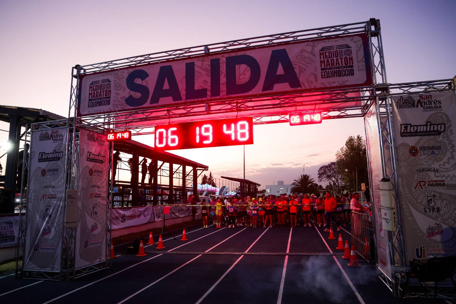 Medio Maratón San Andrés Cholula Equinoccio 2026 reúne a más de 3 mil participantes