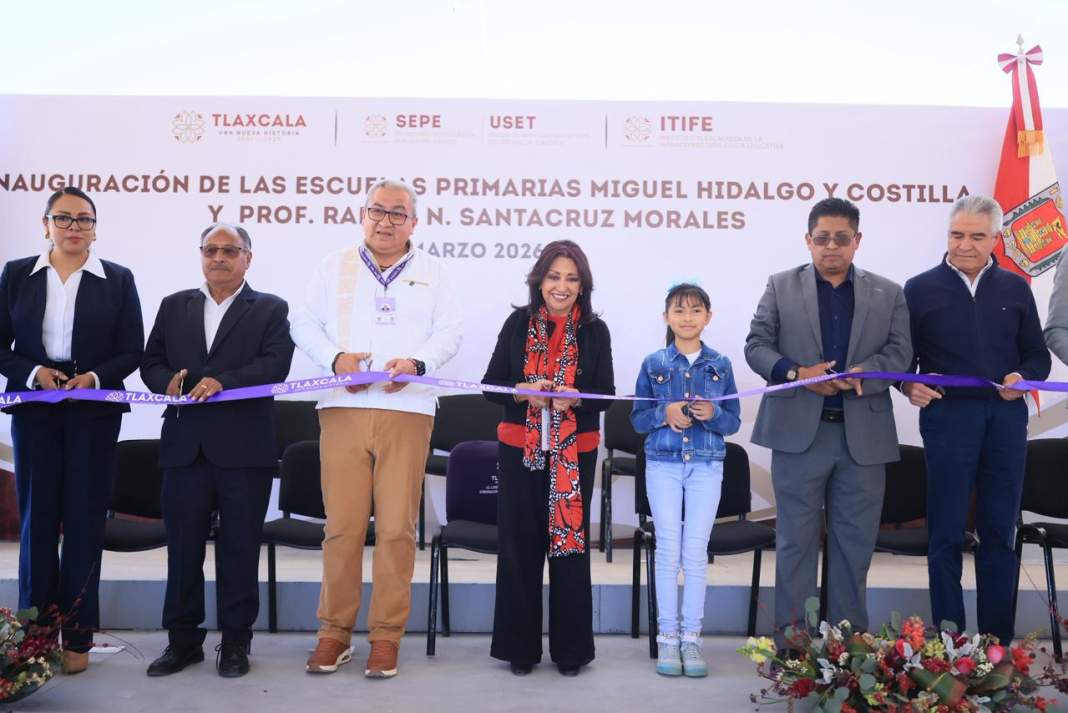 Tlaxcala estrena nueva escuela en Tocatlán y abre paso a un gran futuro para la niñez