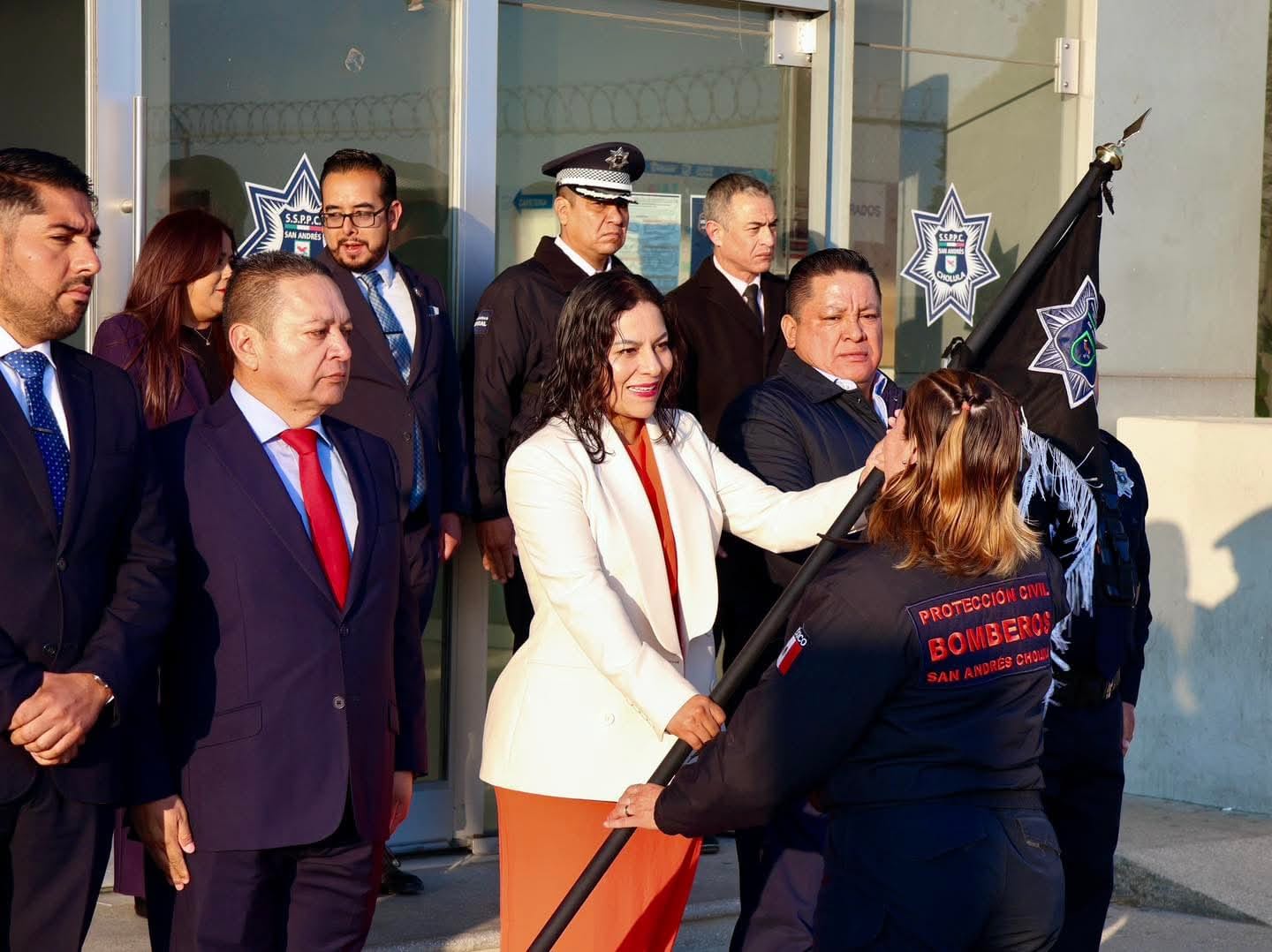 Reconocen a bombera de San Andrés Cholula que competirá en reto internacional en España