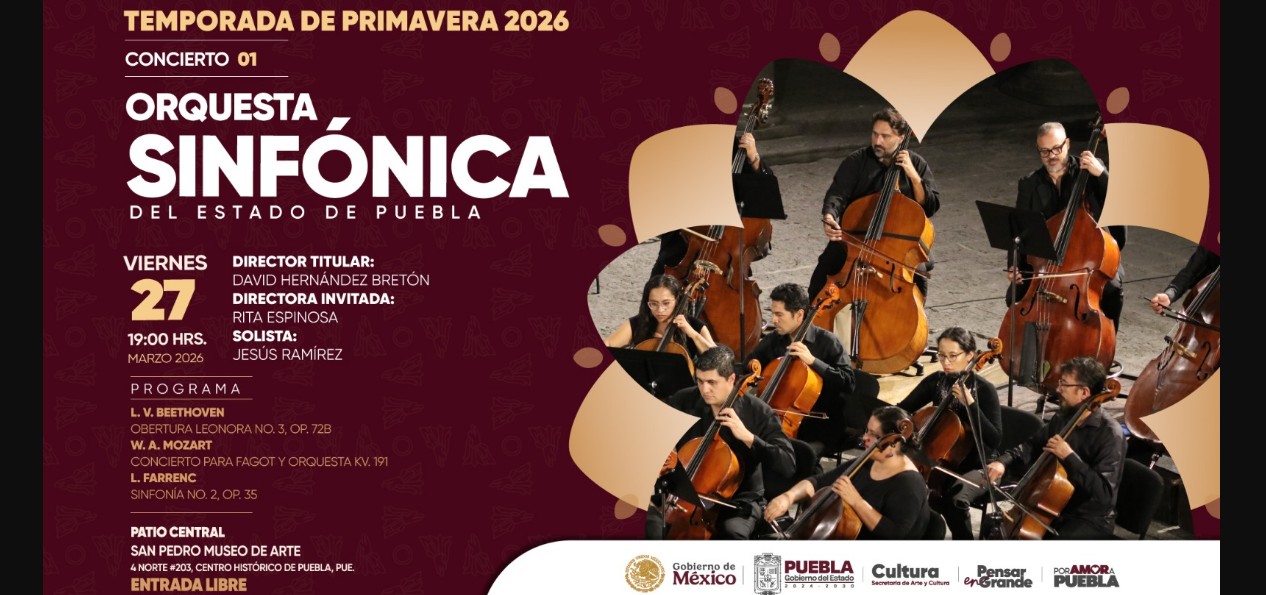 Puebla se llena de música con nueva temporada sinfónica