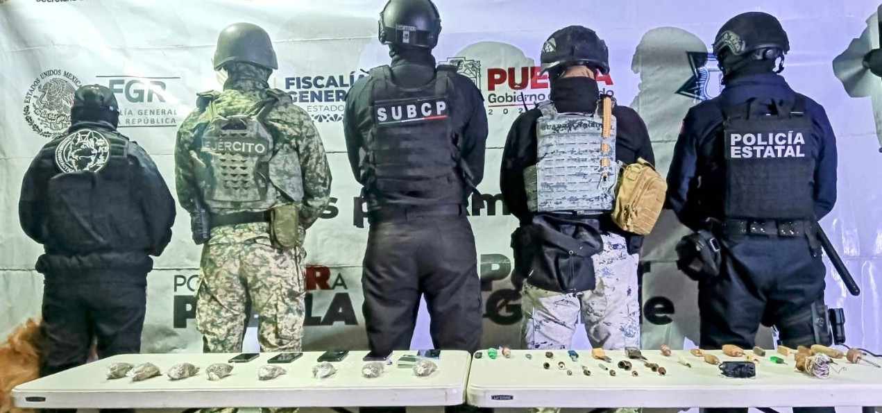 Refuerzan seguridad en penal de Huauchinango con operativo conjunto