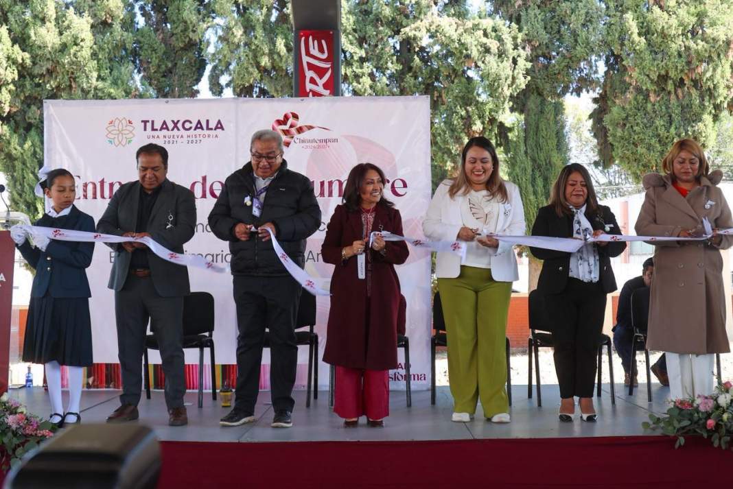 Tlaxcala estrena histórica techumbre escolar que transforma el futuro de más de mil estudiantes