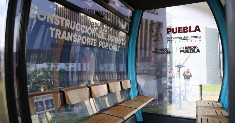 Encuesta asegura que mayoría de los poblanos aprueba el cablebús