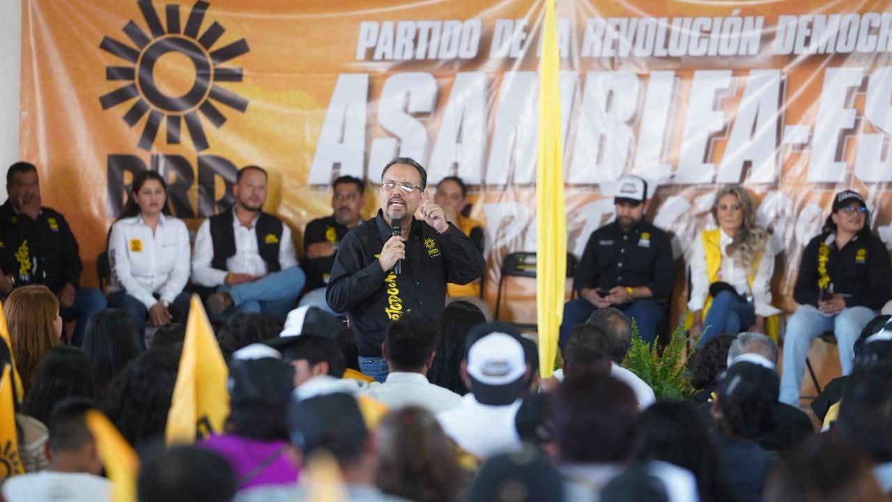 PRD Tlaxcala cierra filas y perfila a Cambrón Soria para la gubernatura de 2027