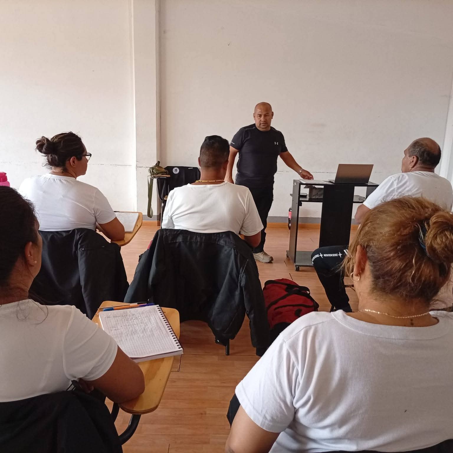 Fortalecen capacidades de custodios en el CERESO de San Pedro Cholula