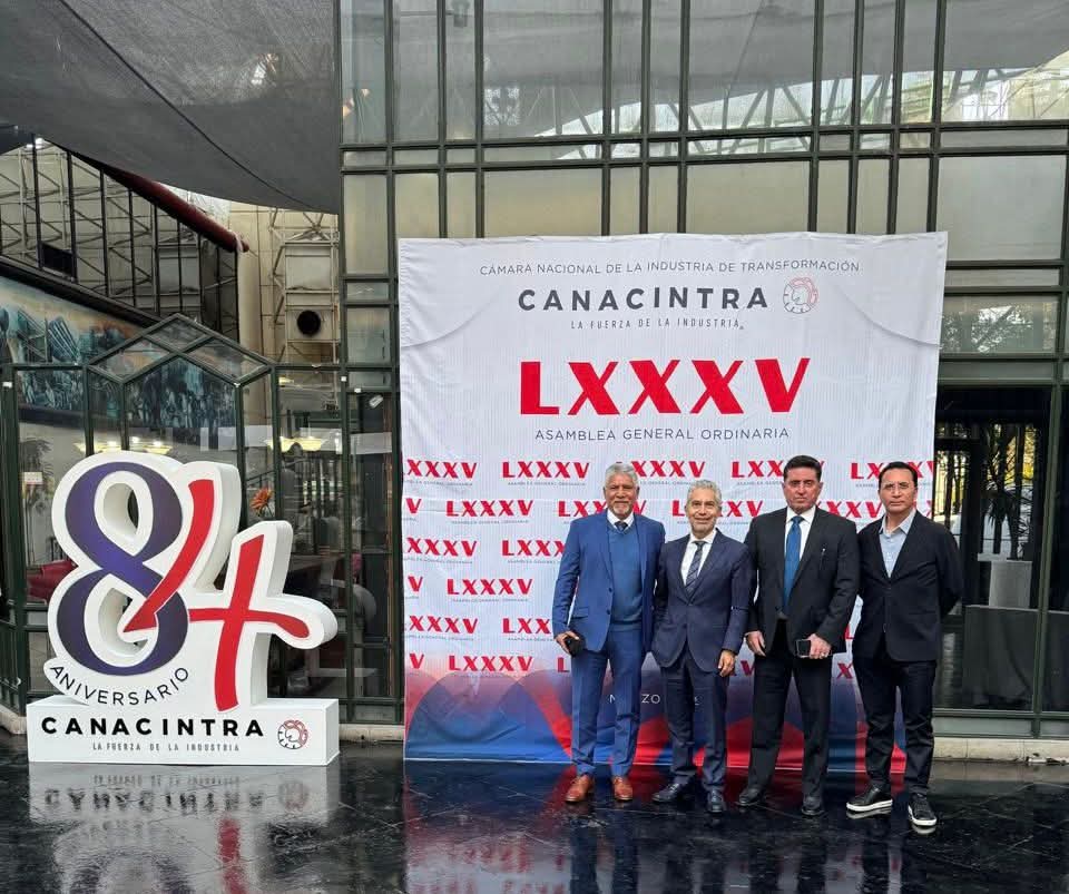 Asume José Miguel Saldaña la presidencia de CANACINTRA en Tlaxcala