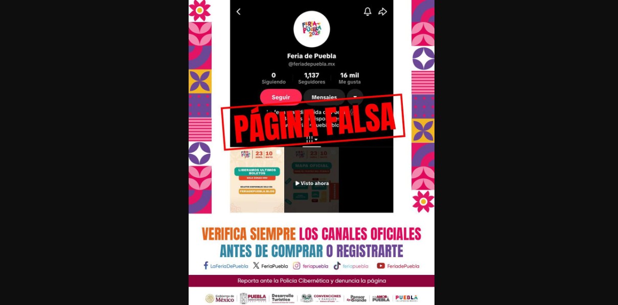 Autoridades advierten por supuesta venta anticipada de boletos