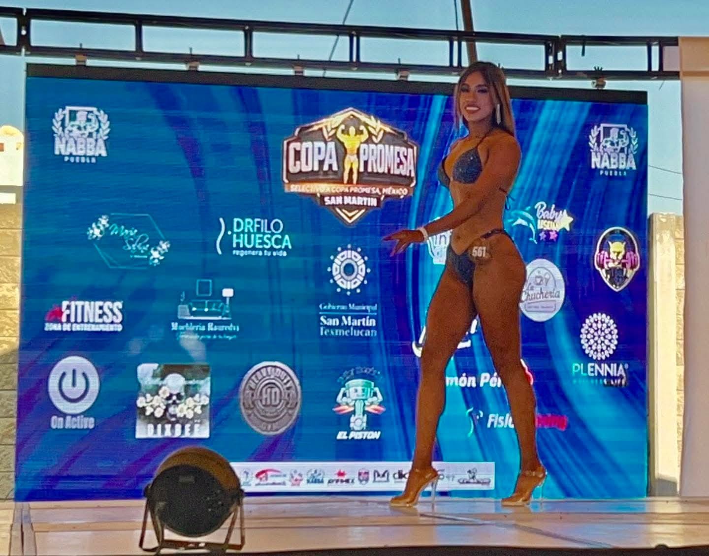 Policía de San Andrés Cholula obtiene primer lugar en certamen estatal de fisicoculturismo